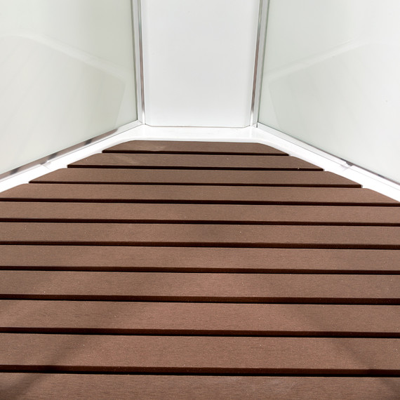 Душевая кабина Avacan 80x80 см EM1580NLED, хром/узор (безсиликоновая сборка) - фото 18