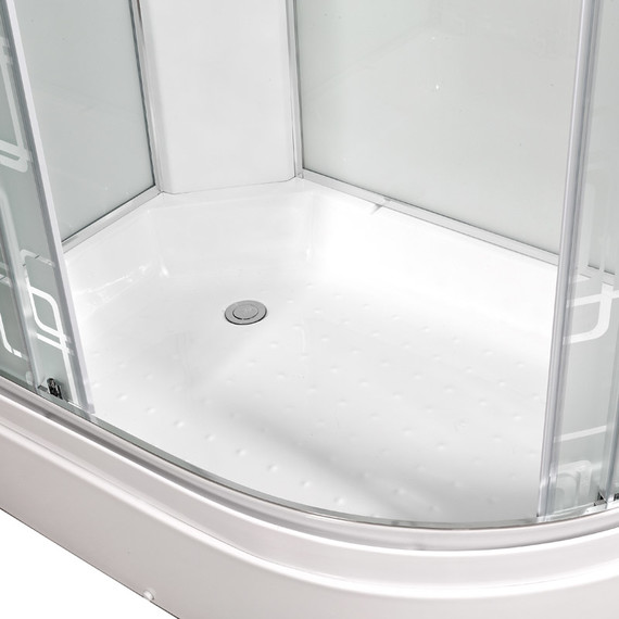 Гидробокс Avacan 120x80 см EM2712LNLED+GM, хром/узор (безсиликоновая сборка) - фото 13