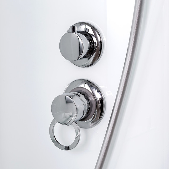 Гидробокс Avacan 100x100 см EM1510LED+GM, хром/узор (безсиликоновая сборка) - фото 35