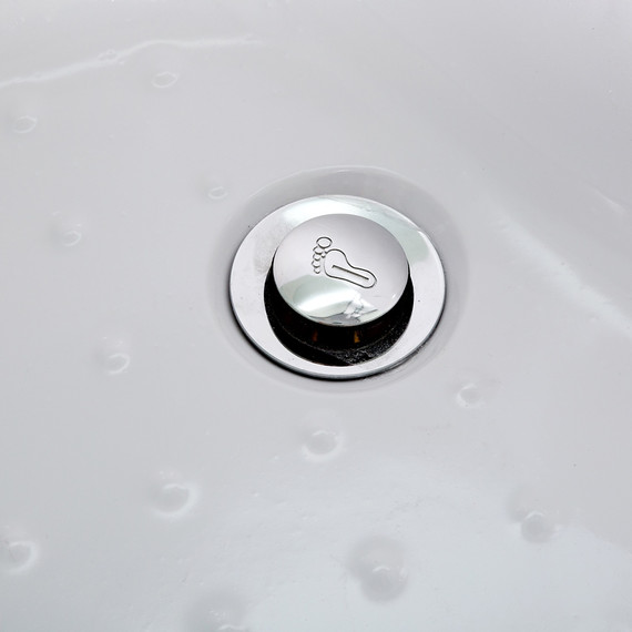 Душевая кабина Avacan 100x100 см L910, хром/матовое (безсиликоновая сборка) - фото 9