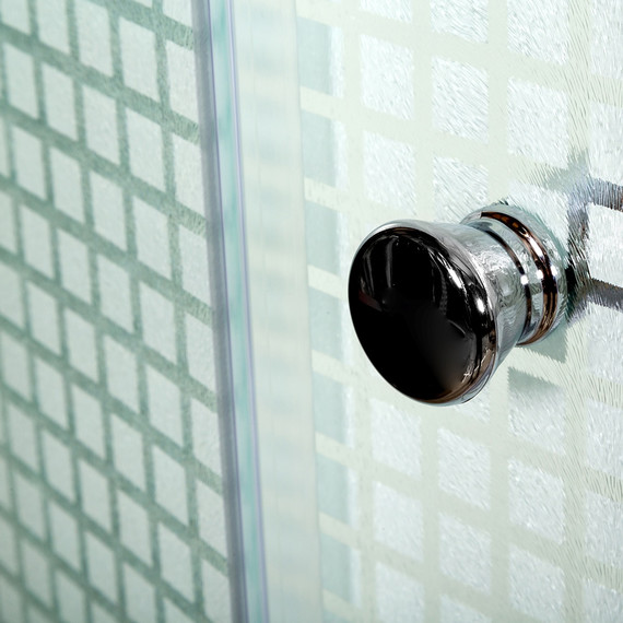 Душевая кабина Avacan 100x100 см L910, хром/матовое (безсиликоновая сборка) - фото 15