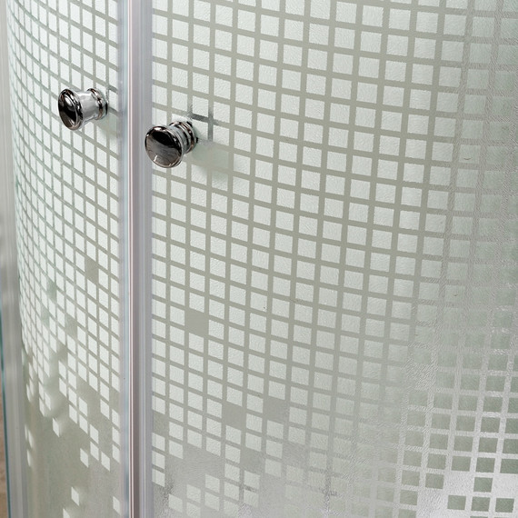 Душевая кабина Avacan 100x100 см L910, хром/матовое (безсиликоновая сборка) - фото 19