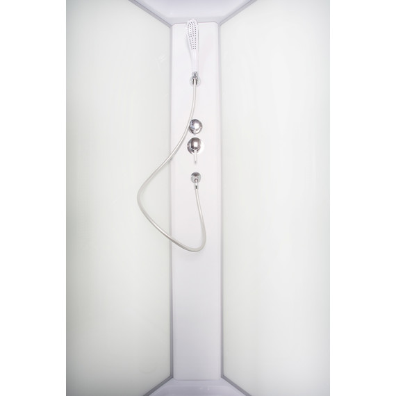 Душевая кабина Avacan 100x100 см L910, хром/матовое (безсиликоновая сборка) - фото 7