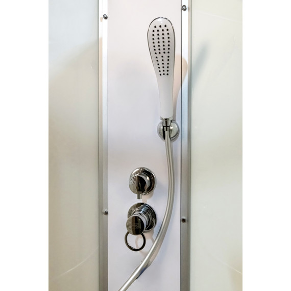 Душевая кабина Avacan 80x80 см L980, хром/узор (безсиликоновая сборка) - фото 12