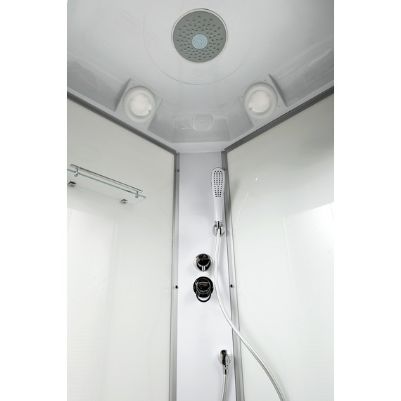 Душевая кабина Avacan 80x80 см L980, хром/узор (безсиликоновая сборка) - фото 4