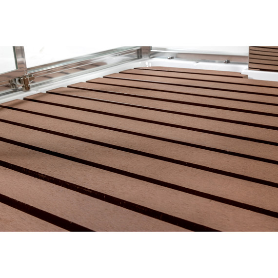 Гидробокс Avacan 100x100 см Z111MT, хром/прозрачное (безсиликоновая сборка) - фото 24