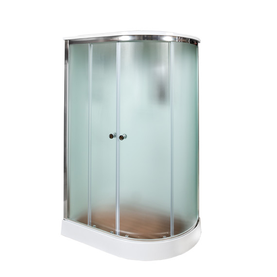 Душевая кабина Avacan 120x90 см D012SLEL, хром/матовое (безсиликоновая сборка) - фото 2