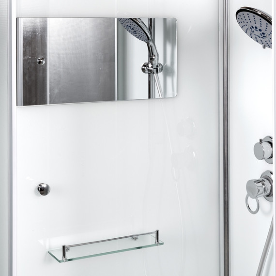 Душевая кабина Avacan 110x110 см D011, хром/матовое (безсиликоновая сборка) - фото 5