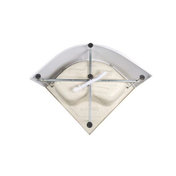 Душевая кабина Avacan 100x100 см L910EL, хром/матовое (безсиликоновая сборка) - фото 4