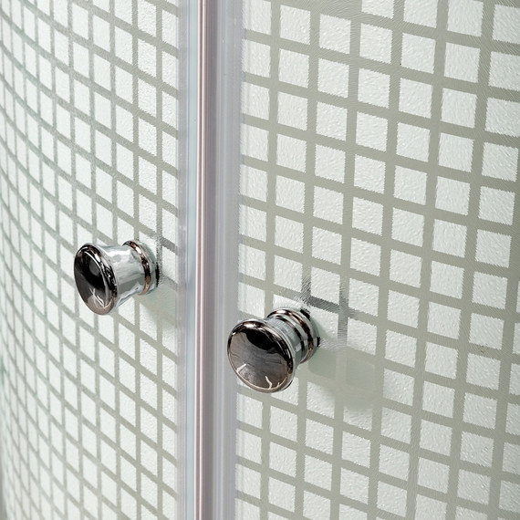 Гидробокс Avacan 100x100 см L910GM+EL, хром/матовое (безсиликоновая сборка) - фото 17