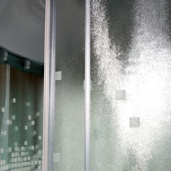 Гидробокс Avacan 80x80 см L980GM, хром/узор (безсиликоновая сборка) - фото 10