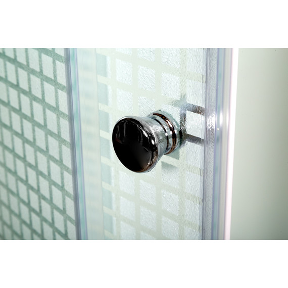 Гидробокс Avacan 80x80 см L980GM+EL, хром/узор (безсиликоновая сборка) - фото 14