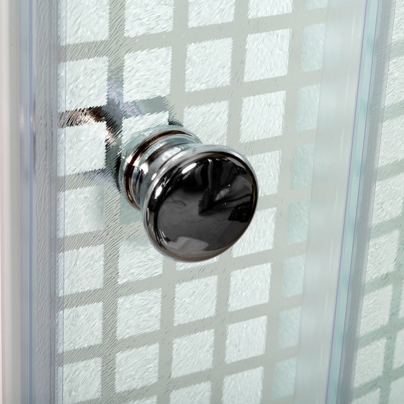 Гидробокс Avacan 80x80 см L980NGM, хром/узор (безсиликоновая сборка) - фото 10