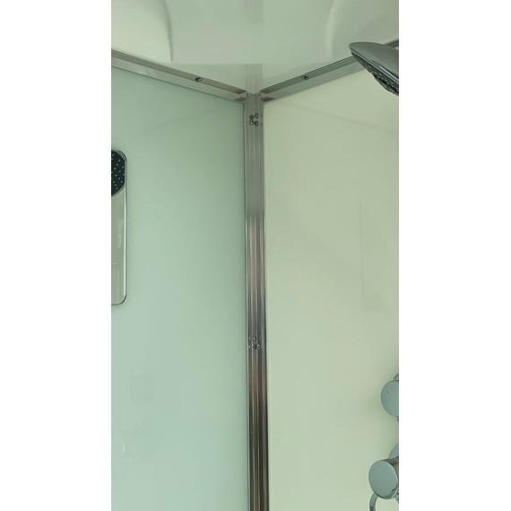 Душевая кабина Avacan 110x110 см D511SEL, хром/матовое (безсиликоновая сборка) - фото 12