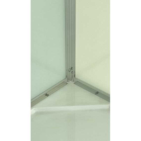 Душевая кабина Avacan 120x90 см D512SREL, хром/матовое (безсиликоновая сборка) - фото 11