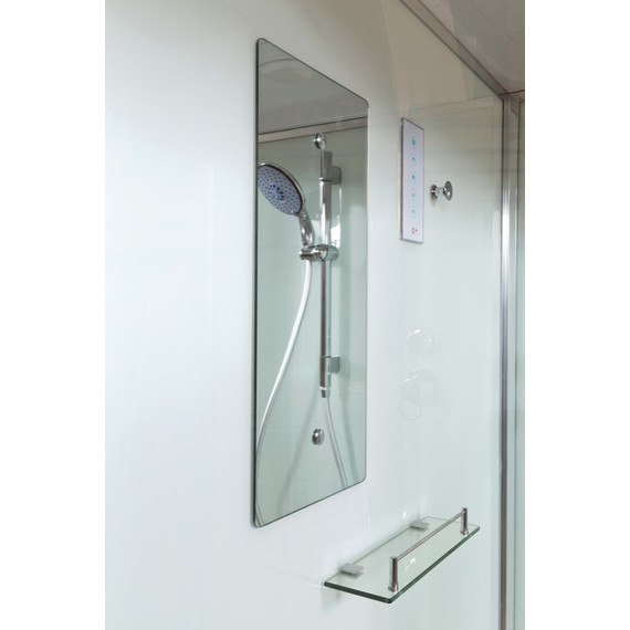 Душевая кабина Avacan 120x90 см D312SRLED, хром/матовое (безсиликоновая сборка) - фото 6