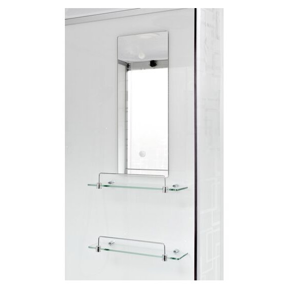 Душевая кабина Avacan 120x90 см EM2012RLED, хром/узор (безсиликоновая сборка) - фото 7