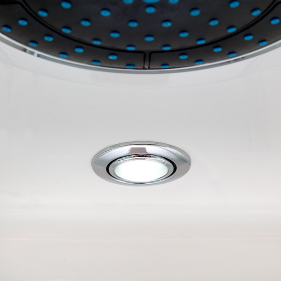 Душевая кабина Avacan 110x110 см EM2011EL, хром/узор (безсиликоновая сборка) - фото 18