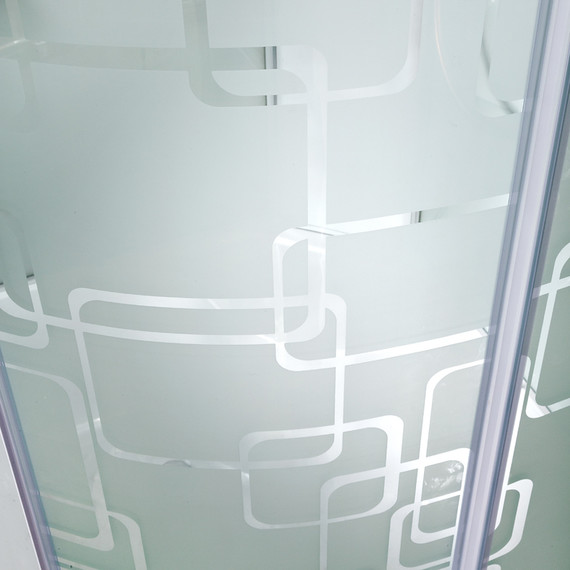 Гидробокс Avacan 120x90 см EM2012RNLED+GM, хром/узор (безсиликоновая сборка) - фото 14