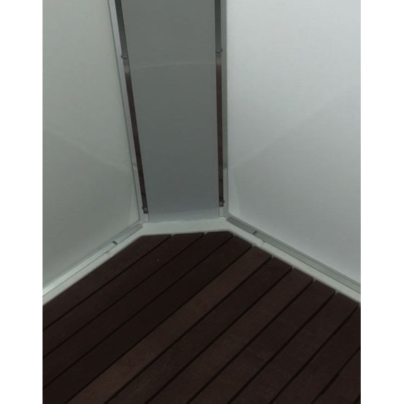 Гидробокс Avacan 110x110 см EM2011LED+GM, хром/узор (безсиликоновая сборка) - фото 13