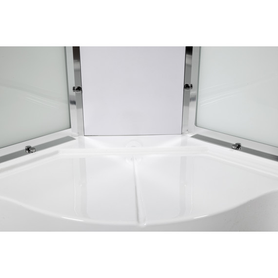 Гидробокс Avacan 120x90 см EM5012RNGM, хром/узор (безсиликоновая сборка) - фото 8