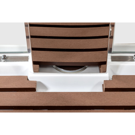 Гидробокс Avacan 120x90 см Z122MT, хром/прозрачное (безсиликоновая сборка) - фото 19