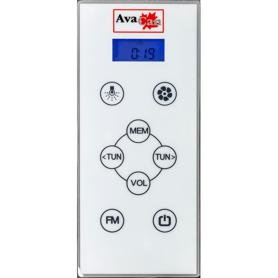 Гидробокс Avacan 100x100 см Z111, хром/прозрачное (безсиликоновая сборка) - фото 5