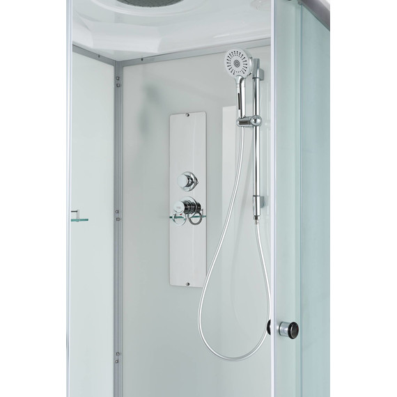 Душевая кабина Avacan 100x100 см D2010, хром/матовое (безсиликоновая сборка) - фото 4