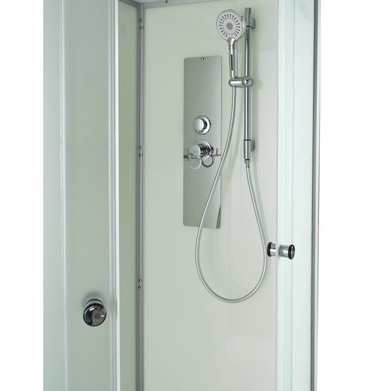 Душевая кабина Avacan 120x80 см D2012LN, хром/матовое (безсиликоновая сборка) - фото 17