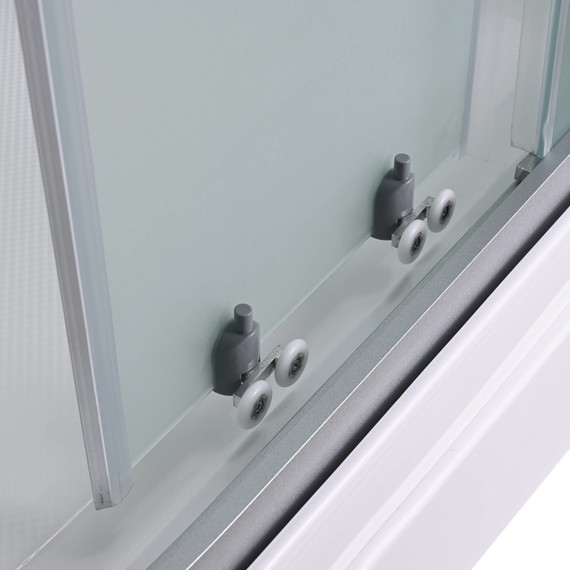 Душевая кабина Avacan 120x80 см D2012LN, хром/матовое (безсиликоновая сборка) - фото 9