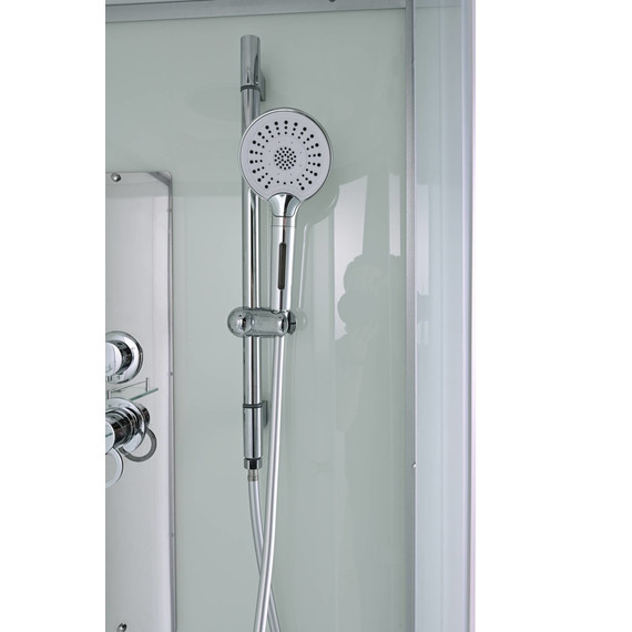 Душевая кабина Avacan 120x80 см D2012LN, хром/матовое (безсиликоновая сборка) - фото 8