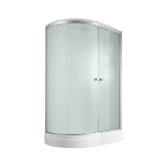 Гидробокс Avacan 120x80 см D2012RLED, хром/матовое (безсиликоновая сборка) - фото 4