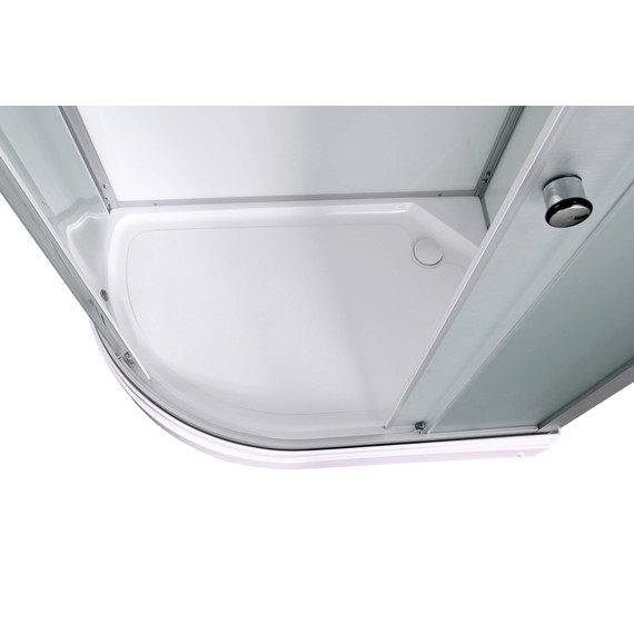 Гидробокс Avacan 120x80 см D2012RLED, хром/матовое (безсиликоновая сборка) - фото 9