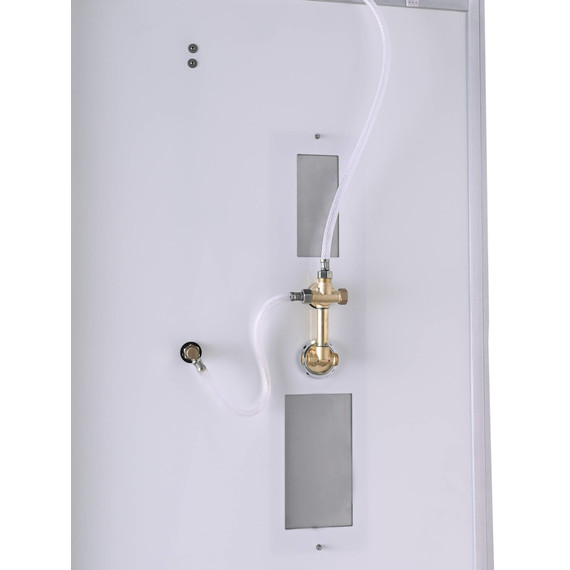 Душевая кабина Avacan 80x80 см D2080, хром/матовое (безсиликоновая сборка) - фото 8