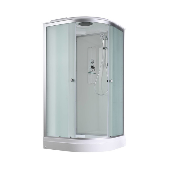 Душевая кабина Avacan 90x90 см D2090, хром/матовое (безсиликоновая сборка) - фото 12