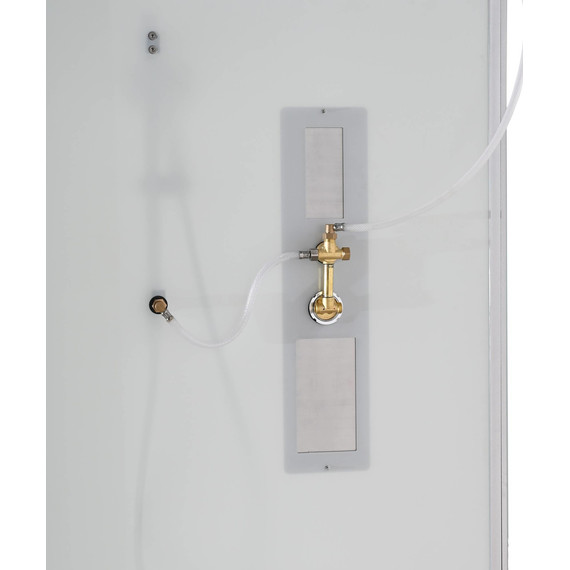 Душевая кабина Avacan 100x100 см D3010N, хром/матовое (безсиликоновая сборка) - фото 9