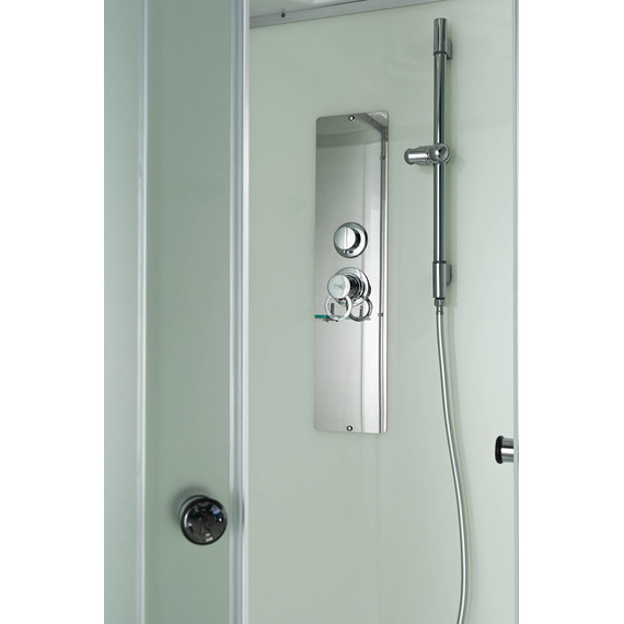 Душевая кабина Avacan 120x80 см D3012LN, хром/матовое (безсиликоновая сборка) - фото 11