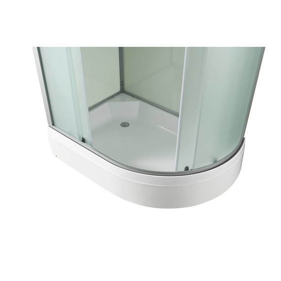 Душевая кабина Avacan 120x80 см D3012LN, хром/матовое (безсиликоновая сборка) - фото 10