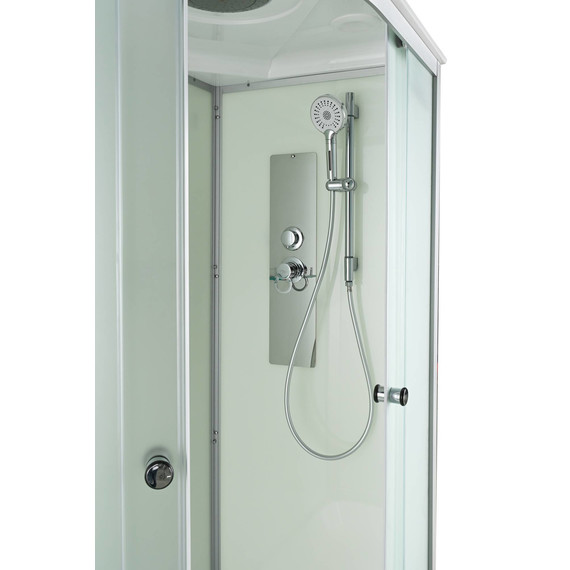 Душевая кабина Avacan 120x80 см D3012L, хром/матовое (безсиликоновая сборка) - фото 12