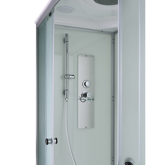 Душевая кабина Avacan 120x80 см D3012L, хром/матовое (безсиликоновая сборка) - фото 7