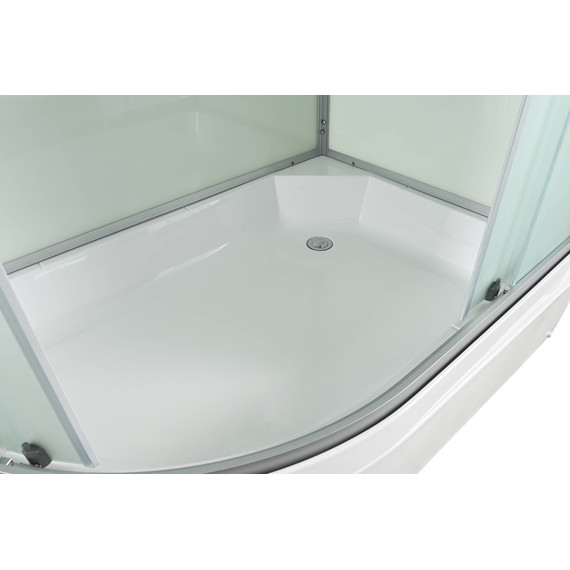 Гидробокс Avacan 120x80 см D3012RLED, хром/матовое (безсиликоновая сборка) - фото 11