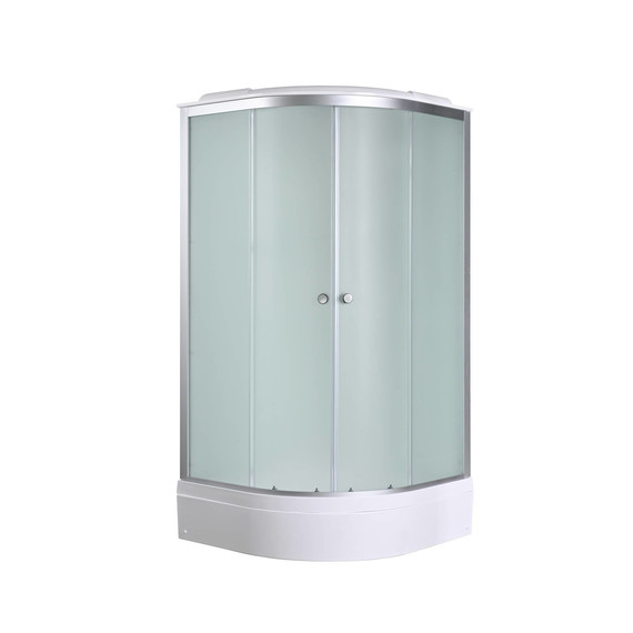 Гидробокс Avacan 80x80 см D3080LED, хром/матовое (безсиликоновая сборка) - фото 4