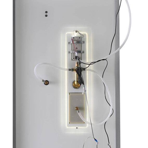 Гидробокс Avacan 80x80 см D3080LED, хром/матовое (безсиликоновая сборка) - фото 8