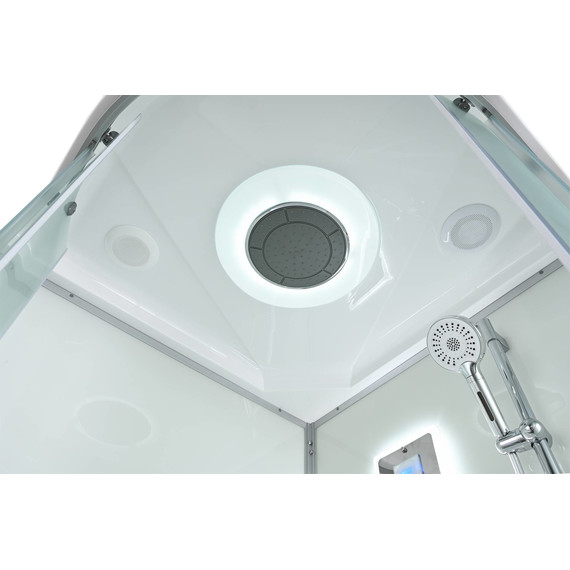 Гидробокс Avacan 90x90 см D3090LED, хром/матовое (безсиликоновая сборка) - фото 14