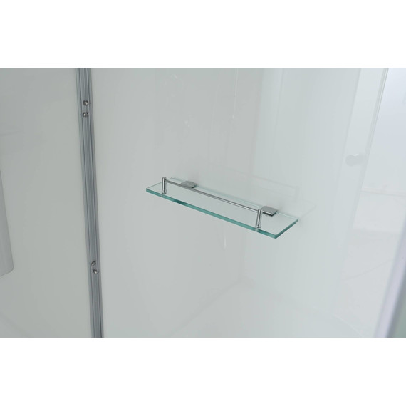 Гидробокс Avacan 80x80 см D5080LED, хром/матовое (безсиликоновая сборка) - фото 9