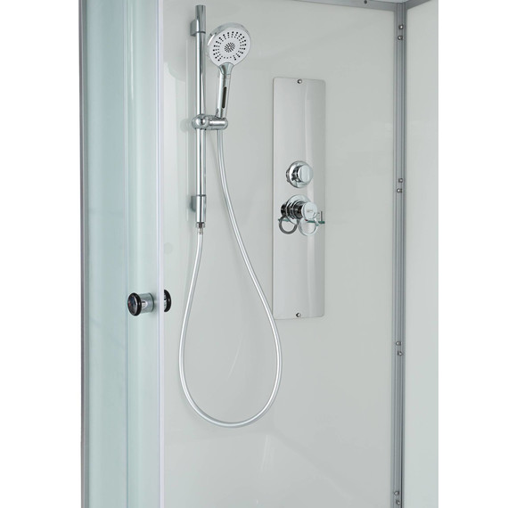 Душевая кабина Avacan 90x90 см D5090N, хром/матовое (безсиликоновая сборка) - фото 8