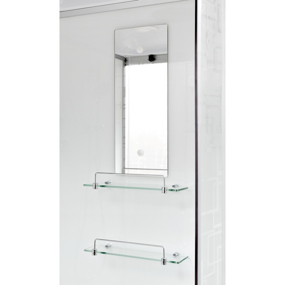 Гидробокс Avacan 120x90 см EM5012RGM, хром/узор (безсиликоновая сборка) - фото 4