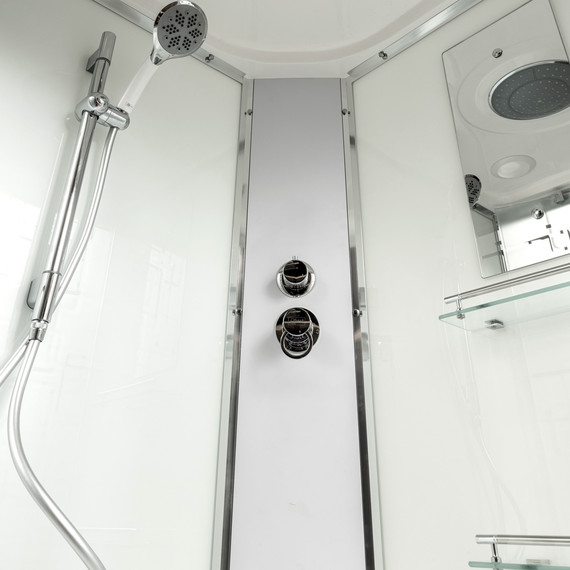 Душевая кабина Avacan 120x90 см EM5012R, хром/узор (безсиликоновая сборка) - фото 5