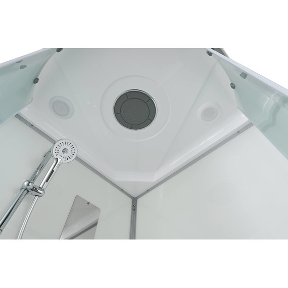 Душевая кабина Avacan 100x100 см D5010, хром/матовое (безсиликоновая сборка) - фото 12