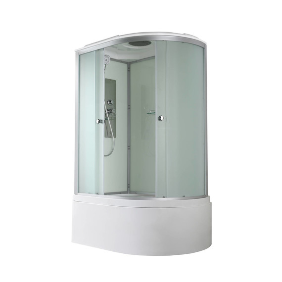 Гидробокс Avacan 120x80 см D5012LLED, хром/матовое (безсиликоновая сборка) - фото 5